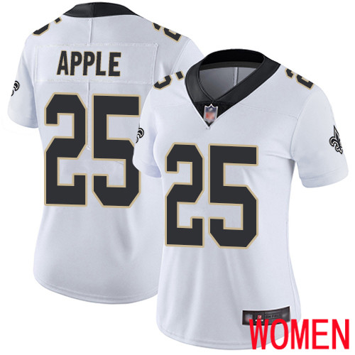 New Orleans Saints Limited White Women Eli Apple Road Jersey NFL Football #25 Vapor Untouchable Jersey->youth nfl jersey->Youth Jersey